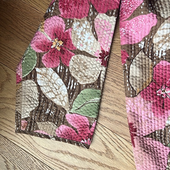 Alfred Dunner Montego Bay Printed Reversible Quilted Jacket - Picture 3 of 10